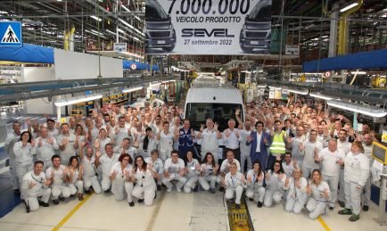 L’usine Sevel de Stellantis produit son 7 millionième véhicule