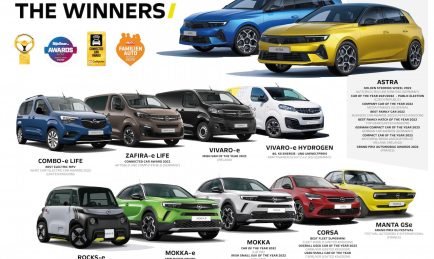 Opel, l’une des gammes les plus primées en 2022