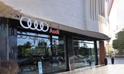 Audi Anfa, store aux anneaux… des quartiers chics