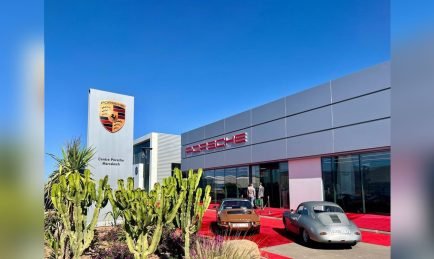 Porsche à Marrakech : Sublime vitrine…