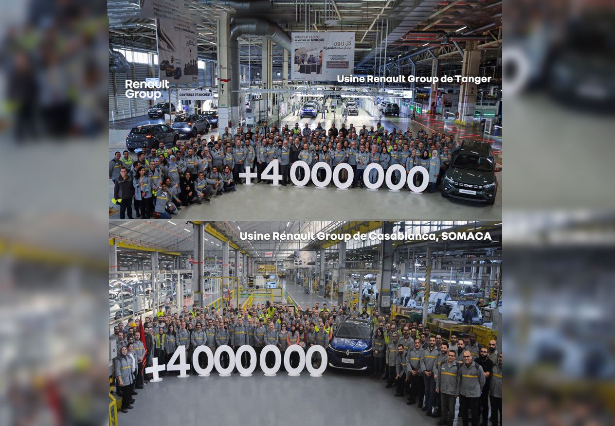 Renault Group Maroc : 4 millions au compteur !