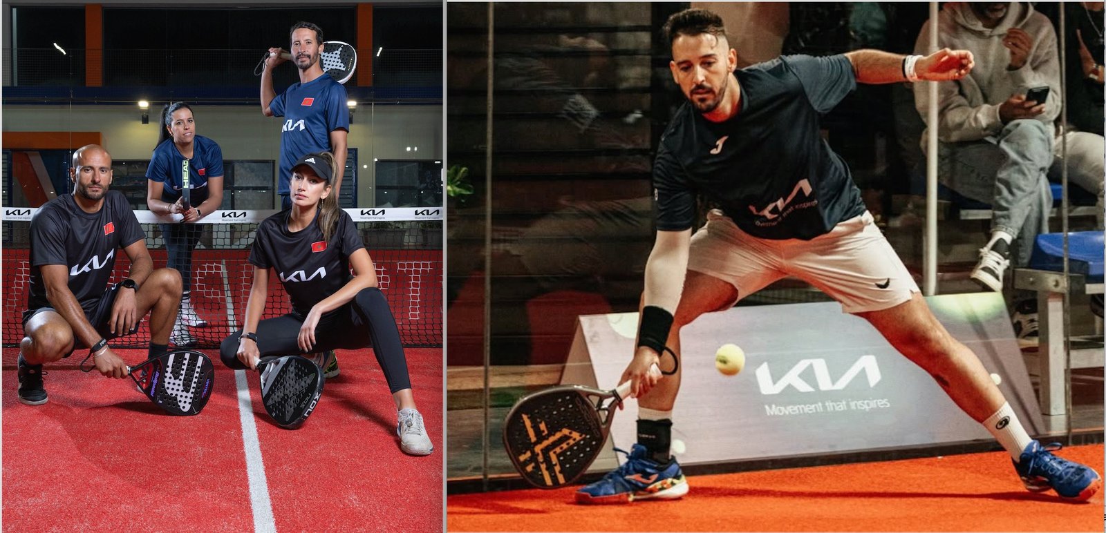 Kia Maroc : tête de série dans le padel !