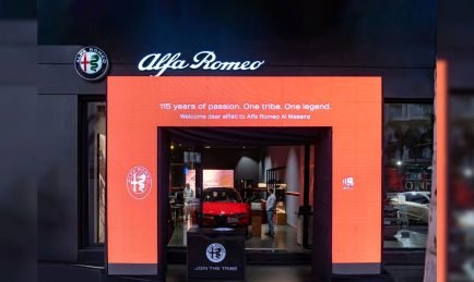 Alfa Romeo s’offre une belle vitrine urbaine