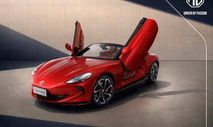 Le sulfureux Cyberster arrive chez MG Maroc !